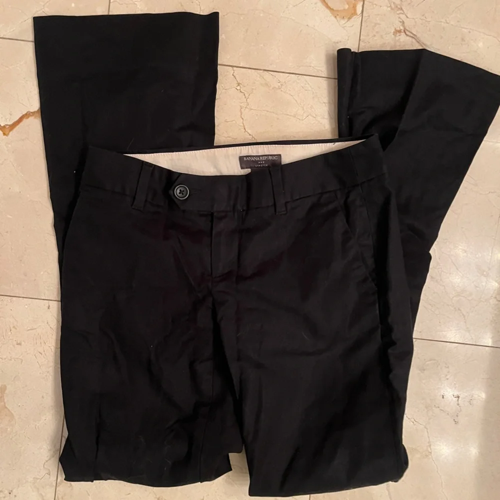 Banana Republic Black Dress Pants - Picture 2 of 4